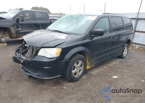 2013 Dodge Grand Caravan Sxt из США, поврежденный, VIN 2C4RDGCG4DR576456